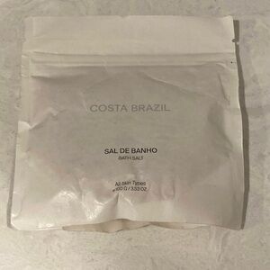 COSTA BRAZIL Sal de Banho Bath Salt 100g / 3.53oz Brand New & Sealed
